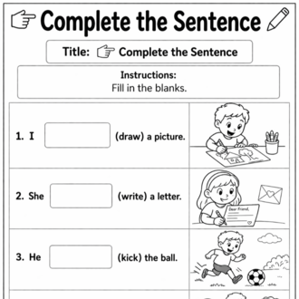 SIMPLE PRESENT TENSE  CARDS