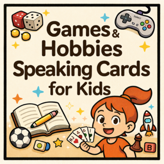 GAMES & HOBBIES SPEAKING CARDS