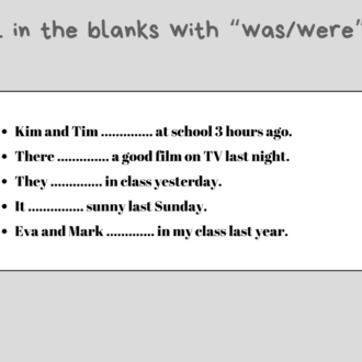 SIMPLE PAST TENSE GRAMMAR CARDS
