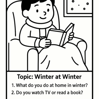 WINTER&PERSONAL LIFE SPEAKING CARDS