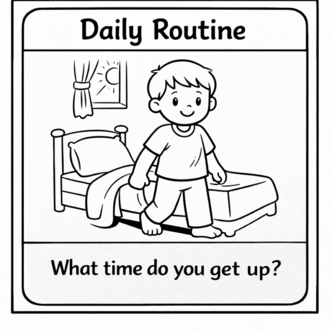 DAILY ROUTINES SPEAKING CARDS 2