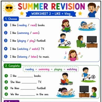 GRADE 4 SUMMER REVISION WORKBOOK
