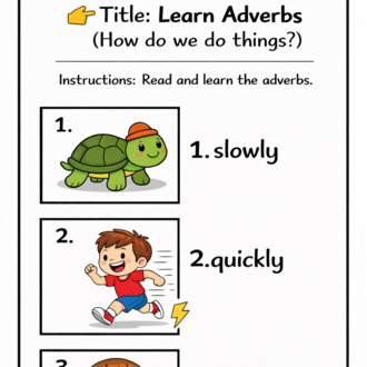 ADVERBS ACTIVITIES