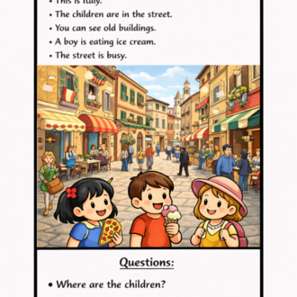 PICTURE DESCRIPTION CARDS
