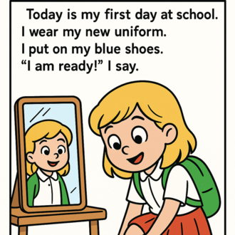 MY FIRST DAY AT SCHOOL