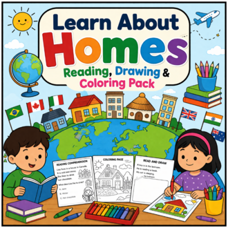 LEARN ABOUT HOMES READING COMPREHENSIONS