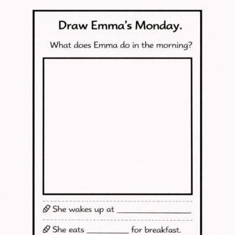 DAILY ROUTINES WORKSHEETS FOR KIDS