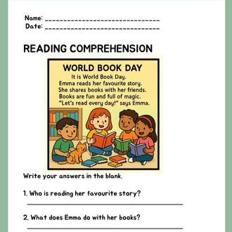 FESTIVALS & NATIONAL DAYS READING COMPREHENSION WORKSHEETS