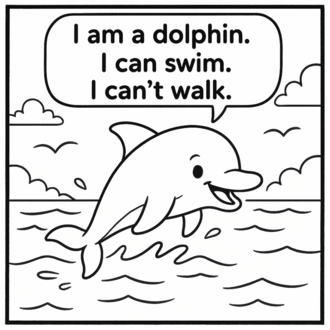 ANIMALS IN NATURE COLORING PAGES