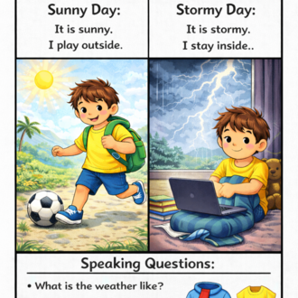 WEATHER SPEAKING CARDS