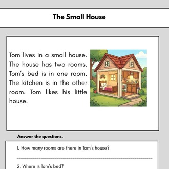 LEARN ABOUT HOMES READING COMPREHENSIONS