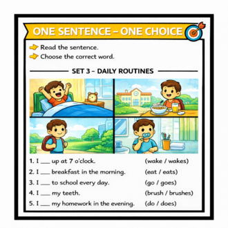 VISUAL SPEAKING CARDS