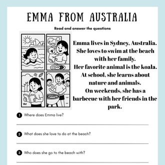 EASY READING PASSAGES