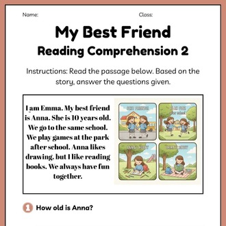 PERSONAL LIFE READING COMPREHENSIONS