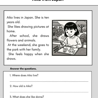 HOBBIES & PERSONAL LIFE READING COMPREHENSIONS