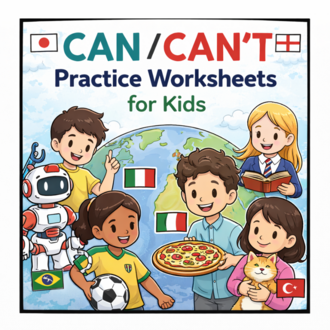 CAN/CAN'T PRACTICE WORKSHEETS