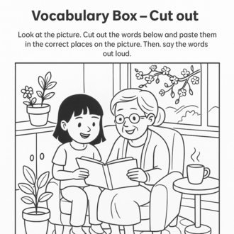 ENGLISH AROUND A PICTURE