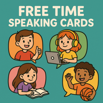 FREE TIME SPEAKING CARDS
