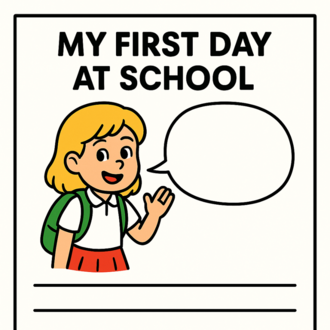 MY FIRST DAY AT SCHOOL
