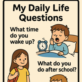 PERSONAL LIFE SPEAKING CARDS