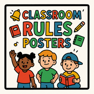 CLASSROOM RULES POSTERS