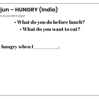 FEELINGS AROUND THE WORLD