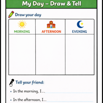MY DAY ACTIVITY CARDS