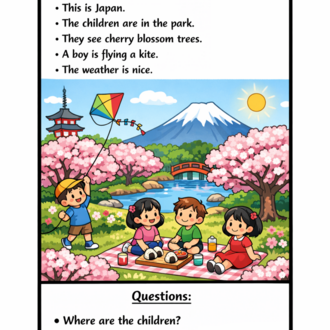 PICTURE DESCRIPTION CARDS