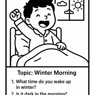 WINTER&PERSONAL LIFE SPEAKING CARDS