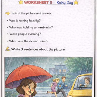 PAST CONTINUOUS ACTIVITY PACK