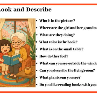 ENGLISH AROUND A PICTURE