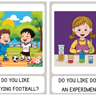 LIKES/DISLIKES SPEAKING CARDS