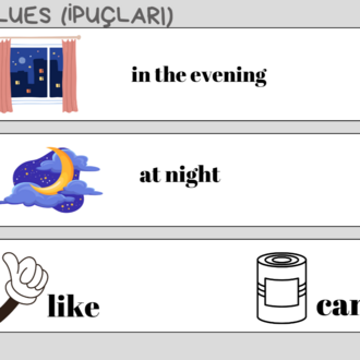 MAKING SENTENCES ACTIVITIES 1 (5. SINIF)
