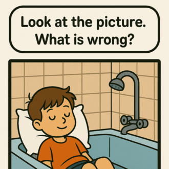 WHAT'S WRONG SPEAKING CARDS