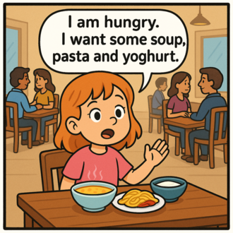 FOOD & DRINKS SPEAKING CARDS