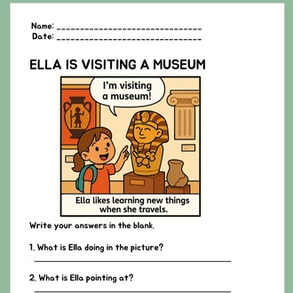 SUMMER TIME READING COMPREHENSION WORKSHEETS
