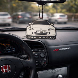 Honda S2000 Ayna Süsü ve Anahtarlık Seti