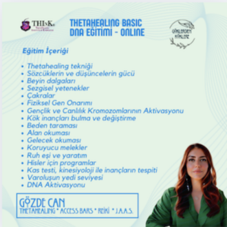 Thetahealing Basic DNA Eğitimi (ONLINE)