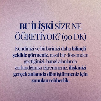 İlişkiye Farkındalık Seansı