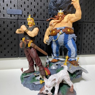 Asterix ve Obelix Diorama