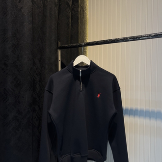 Rl Yarım Fermuar Sweatshirt