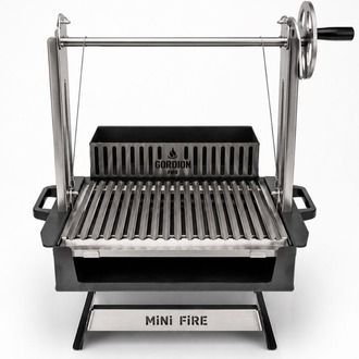 GORDİON FİRE Mini Fire Asado Usulü Ayarlanabilir Izgara-En Sağlam Mangal