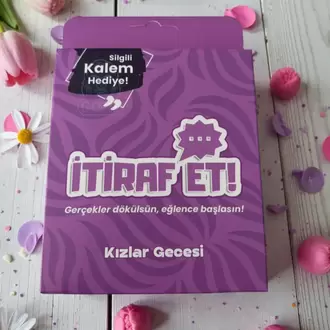 İtiraf Et Kızlar Gecesi Kutu Oyunu