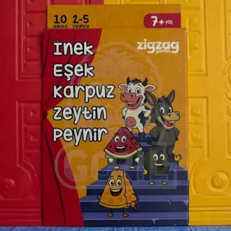 İnek Eşek Karpuz Zeytin Peynir Kutu Oyunu