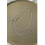 gümüş yıldız model Choker 