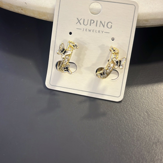 Mini kelebek küpe