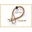 MASKE İPİ - BRONZ - 2 ADET FARKLI RENKLERDE