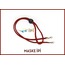 MASKE İPİ-BORDO - 2 ADET FARKLI RENKLERDE