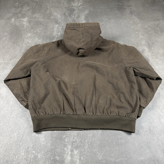 (XXL) Vintage Swingster Tough Workwear Hooded Canvas Jacket