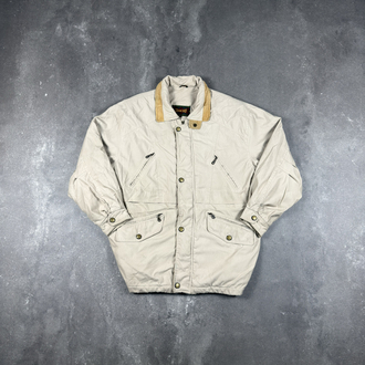 (XXL) Vintage Beige Workwear Barn Jacket